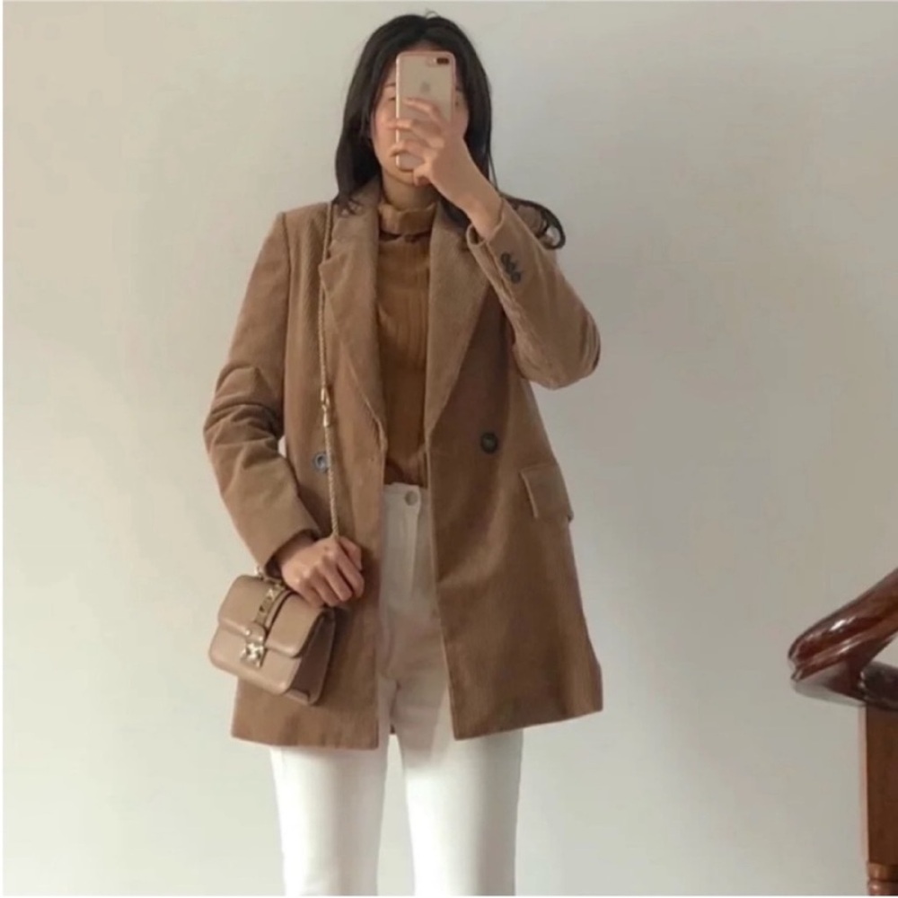 Mango Corduroy Blazer